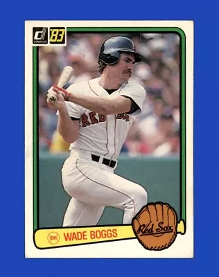 1983 Donruss Set-Break #586 Wade Boggs RC EX-EXMINT *GMCARDS* • $1.25