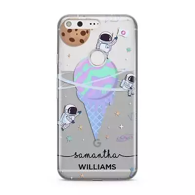 Ice Cream Planets With Name Google Case For Pixel Phones • £6.99