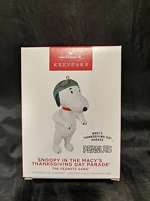 2022 Hallmark SNOOPY IN THE MACY'S THANKSGIVING DAY PARADE Peanuts Gang Ornament • $21.39