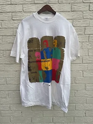 Vintage 1992 U2 Zoo Tv Tour Band T-Shirt Deadstock XL • $40