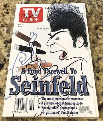 TV GUIDE- May 9-15 1998 A Fond Farewell To Seinfeld. • $12.34