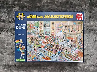 Jumbo Jan Van Haasteren Celebrate Pride 1000 Piece Puzzle BRAND NEW SEALED • £27.99