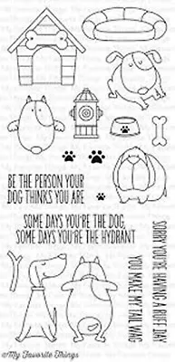 My Favorite Things - BB You Make My Tail Wag Photopolymer Stamp • £36.99