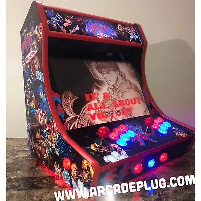 FULLY LOADED Multicade Tabletop Bartop Arcade Cabinet Raspberry Pi Build • $1199.99