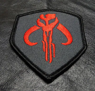 Mandalorian Bounty Hunter Boba Shield Hook Patch (SW05) • $7.75