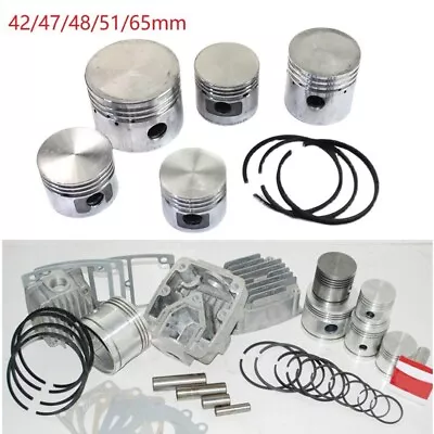 Air Compressor Piston+piston Rings Parts Air Pump Accessories42/47/48/51/65mm • $25.54