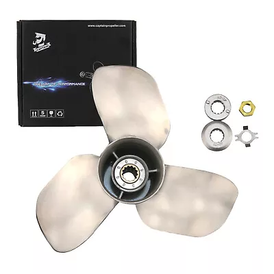 Stainless Steel Propeller 12x14 For Mercury Mariner Outboard Engine 25-75HP RH • $239.50