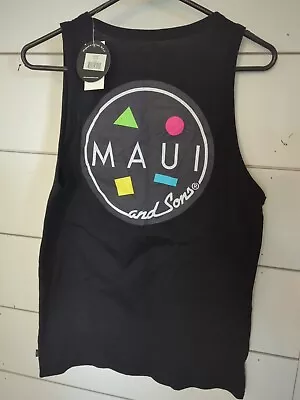 Maui And Sons Classic Cookie Logo Tank Top Official - Brand New Maui & Sons- NWT • $5