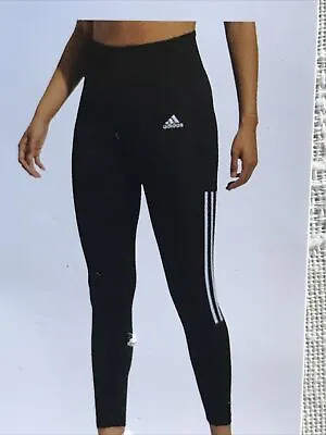 $20 • Buy NWT ADIDAS Women's 3-Stripe 7/8 Style High-Rise Tight Fit Side Pocket  Small/XL