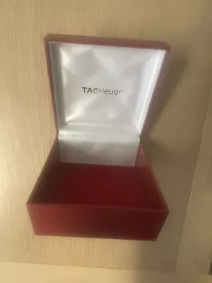 Vintage Tag Heuer Watch Box Red Rare • £37.49