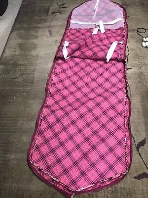 Vera Bradley Garment Bag Clothes Carrier Handle Cranberry • $27