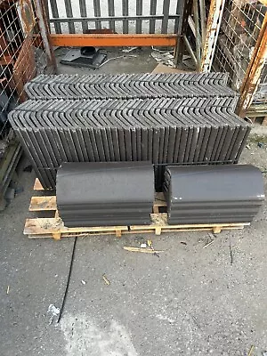 £3.80 • Buy Roof Ridge Tiles Concrete By Santoft