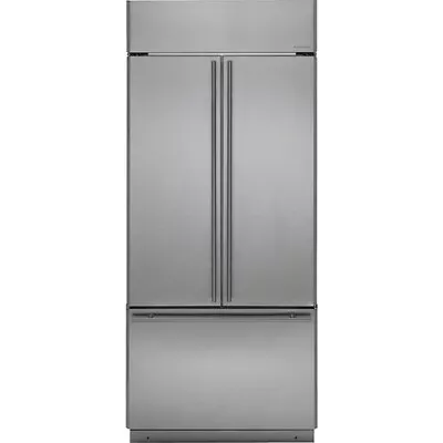 Monogram ZIPS360NHSS 20.6 Cu. Ft. French Door Built-In Refrigerator - Stainless • $1