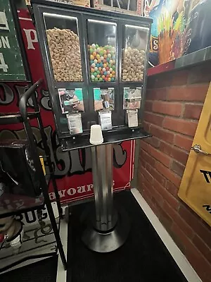 Northwestern Gum Ball Vending Machine Complete With Stand Nuts Sweets Man Cave • £185