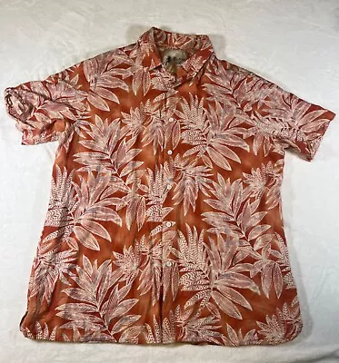 Vintage Silk Circa 1969 Shirt Mens XL Short Sleeve Hawaiian RN# 95743 • $19.97