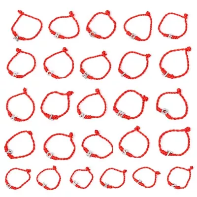 Lucky String 26 Letters Charm Bracelet For Women Men Kids Name Couple Friend • £4.81