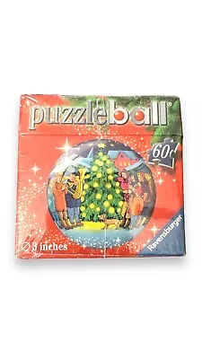 Ravensburger 3D Ornament Christmas Band & Tree Puzzle 60 Pieces 3” Ball • $16.99