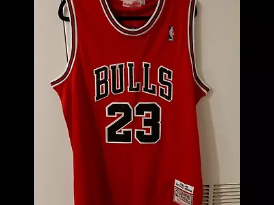 Mitchell Ness Hardwood Classics Michael Jordan 1997-98 98 Bulls #23 Jersey XL 52 • $90