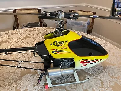 Jr Vibe 90 3d Rc Helicopter Excellent Condition • $550