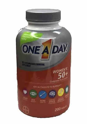 Bayer One A Day Women’s 50+ Healthy Advantage Multivitamin 200 Tablets Exp 8/25 • $21