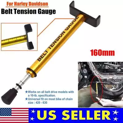Motorcycle Chain Belt Tension Gauge Belt Tensioner Tool For -Davidson • $14.99