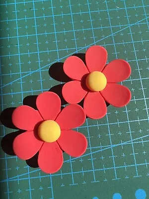 £2.98 • Buy 2Pcs Shoes Accessories DIY Flower Shoes Buttons Decoration For Croc Charms Gift