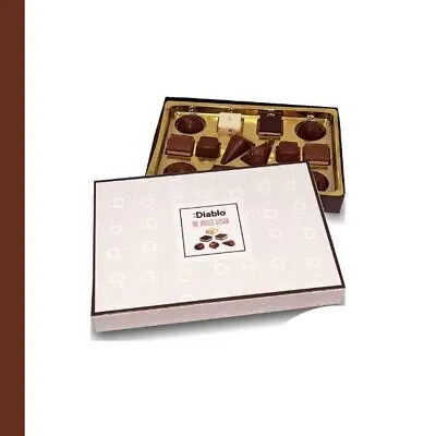 Diablo NAS Chocolate Gift Box 142g - Fast Cheap Delivery By One Pound Sweets • £6