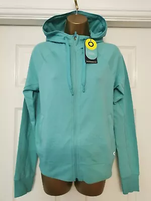Ex M&S Goodmove Cotton Rich Zip Up Hoodie With Zipped Pockets_ Various • £12.99