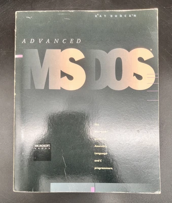 £7.50 • Buy Advanced MS-DOS Programming Microsoft Guide Retro Computer Book P’back Freepost