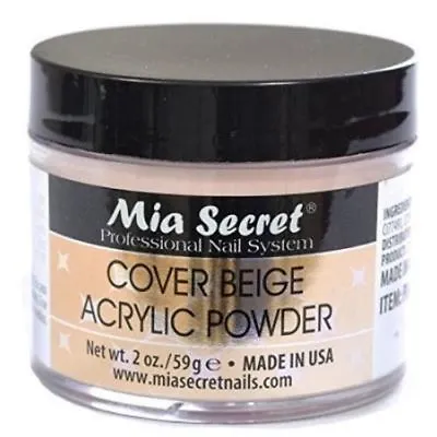 Mia Secret Acrylic Nail Powder Cover Beige 2 Oz - USA • $14.40
