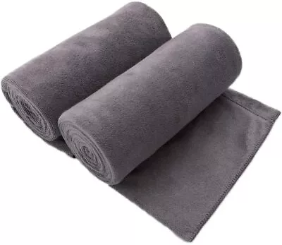 2 Pack Bath Towel Extra Absorbent Quick Drying  Microfiber Towel Sets 30  X 60  • $29.99