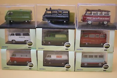 OXFORD DIECAST .1:43. Austin Morris J2 And Ford 400E Van Selection • £12.99