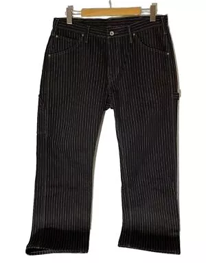 IRON HEART 12oz Wabash Engineer Painter Pants Size W36 Cotton Black Used • $469.93