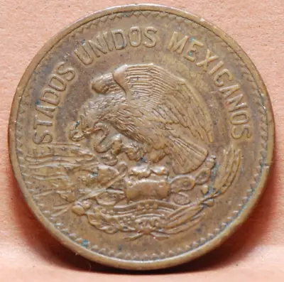 Mexico 1946-Mo 20 Centavos KM439 Extremely Fine NR  4-24 • $1.45