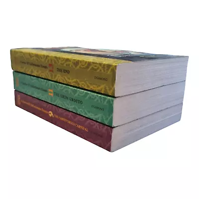 Books Bundle A Series Of Unfortunate Events 3 Paperback Collection Set Job Lot • £6.45