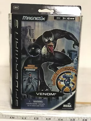 Mega Magnetic Power Mega Marvel Magnetics Figure Venom Spider-Man 3  • $57.99