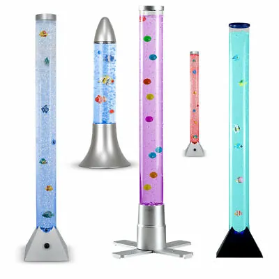 £39.99 • Buy LED Bubble Lamp RGB Colour Changing Novelty Light Tower Tube Sensory Lighting