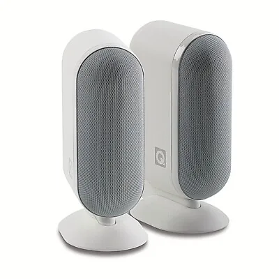£249.99 • Buy Q Acoustics 7000LRi Speakers Surround Sound In White & 20m Of QED Speaker Cable