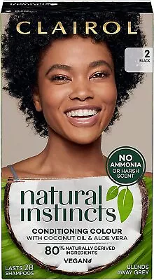 Clairol Natural Instincts Semi-Permanent No Ammonia Hair Dye All Shades Colour • £8.98