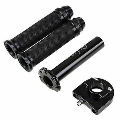 22mm 7/8  Motorcycle Handlebar Hand Grip Throttle Twist Tube Fit For BMW S1000RR • $23.59