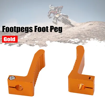 CNC Orange Footpegs Foot Peg For 43CC 47CC 49CC Mini Pocket Bike Mini Pit Bike  • $11.88