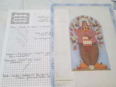 $118.75 • Buy Indigenous Boy-melissa Shirley-handpainted Needlepoint Canvas-stitch Guide