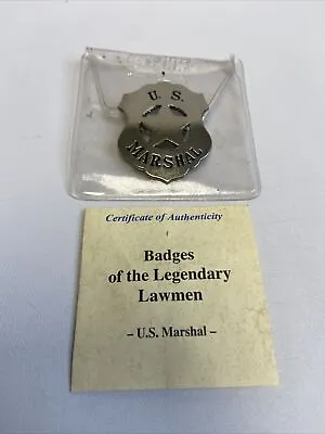 GODE Badges Of The Legendary Lawmen U.S. Marshal Replica Badge • $45