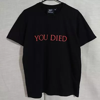 Official DARK SOULS Level Up Wear YOU DIED Video Game Promo T Shirt - Medium  • $35