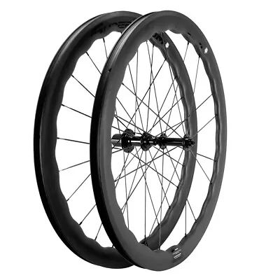 700C Road Bike Carbon Wheelset 50mm Tubeless Clincher Road Bike Carbon Wheelset • $420.85