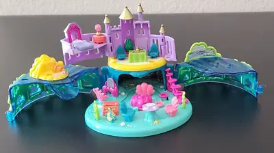 Bluebird Vintage Disney Little Mermaid Polly Pocket Undersea Castle 1996 No Figs • $33.50