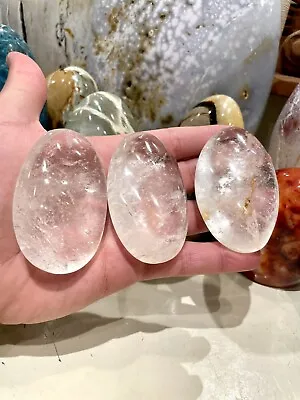 Crystal Clear Quartz Stone Rock Healing Crystals Yoga Reiki Meditation 3  ZENDA • $16