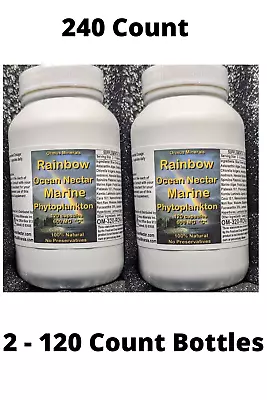 Rainbow Ocean Nectar 240caps Energy Marine Phytoplankton Anti Aging Super Food • $75