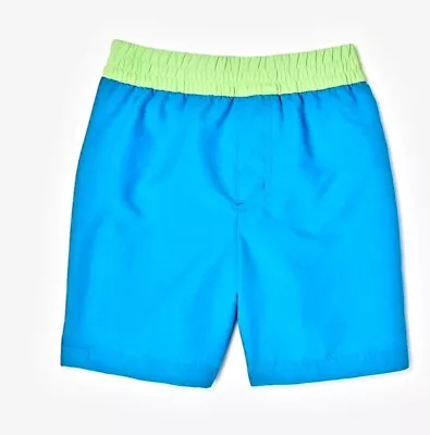 Wonder Nation Solid Blue Baby Boy's Swim Shorts Trunks Size 12M New • $8.98