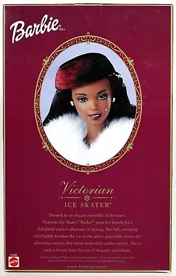 Victorian Ice Skater Black Barbie Doll Special Edition #27432 NRFB 2000 Mattel • $51.70